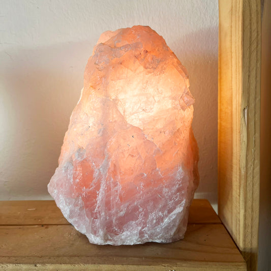 Rose Quartz Lamp