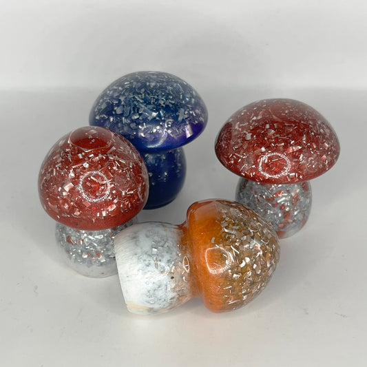 Assorted Mini Mushroom Orgonite