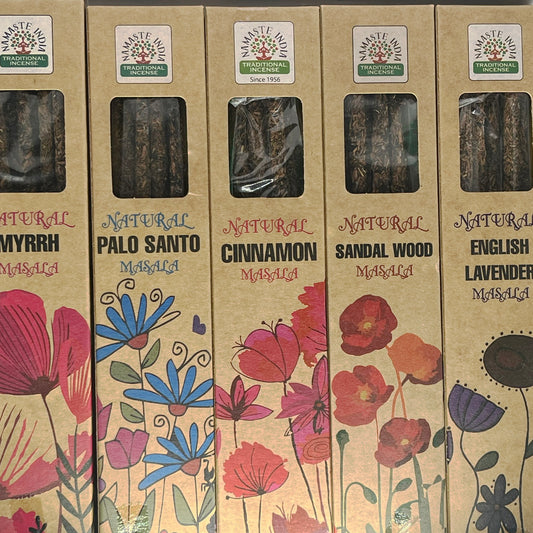 Orkay Namaste India Natural Handrolled Incense