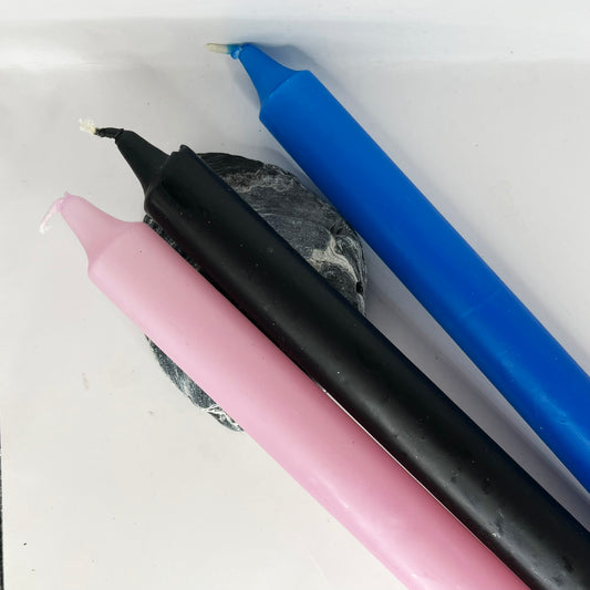 Assorted Dipped Candles - 25cm