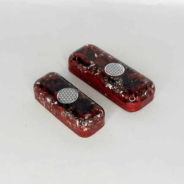 Red Pendent/Pocket OG (L) - Orgonite