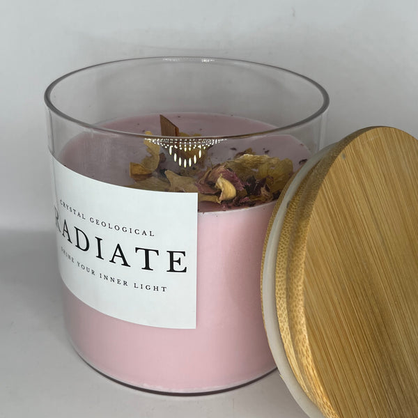 Assorted Soy Wax Candles - Crystal Geological