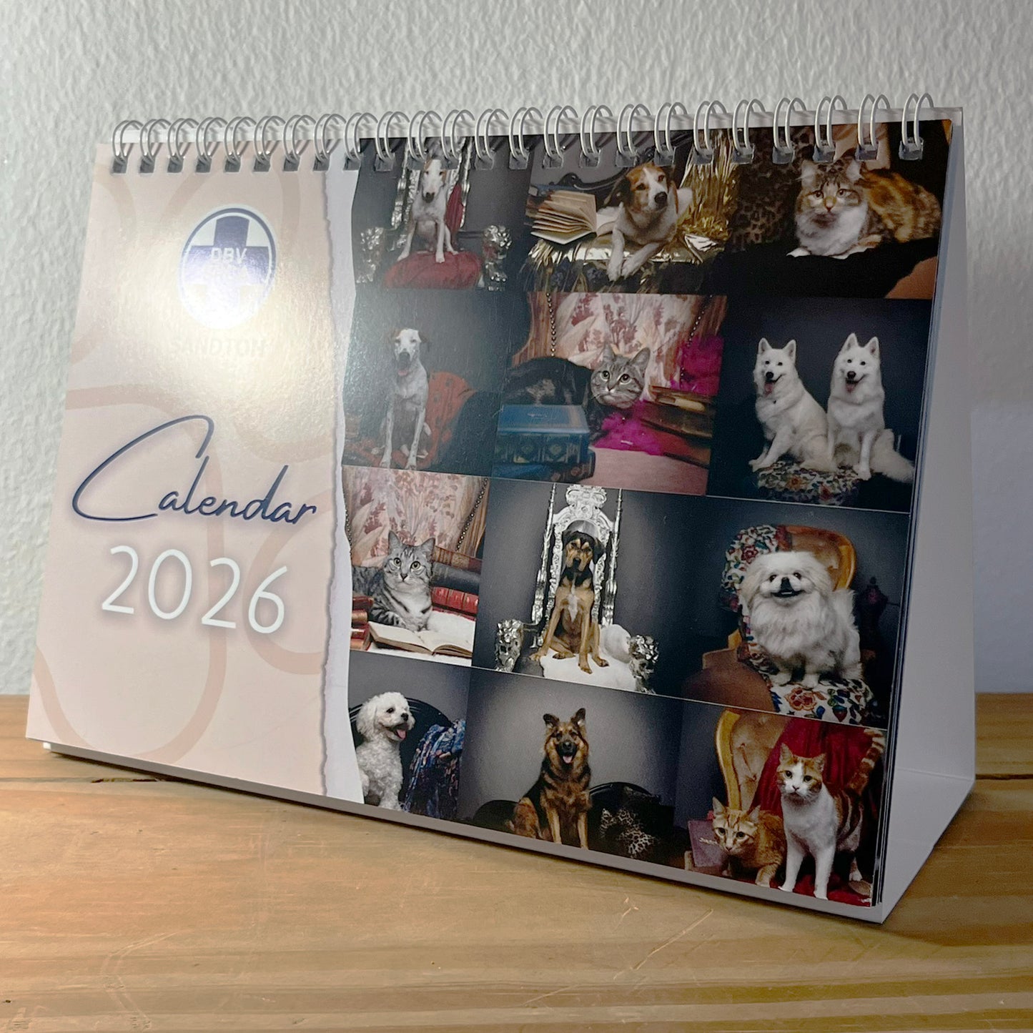 SPCA 2026 Desk Calendar