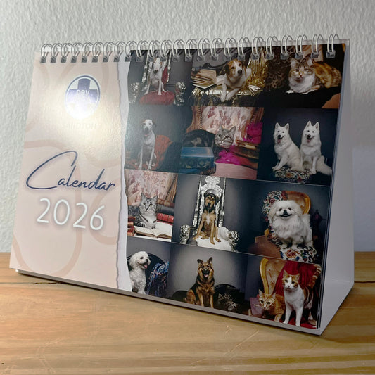 SPCA 2026 Desk Calendar