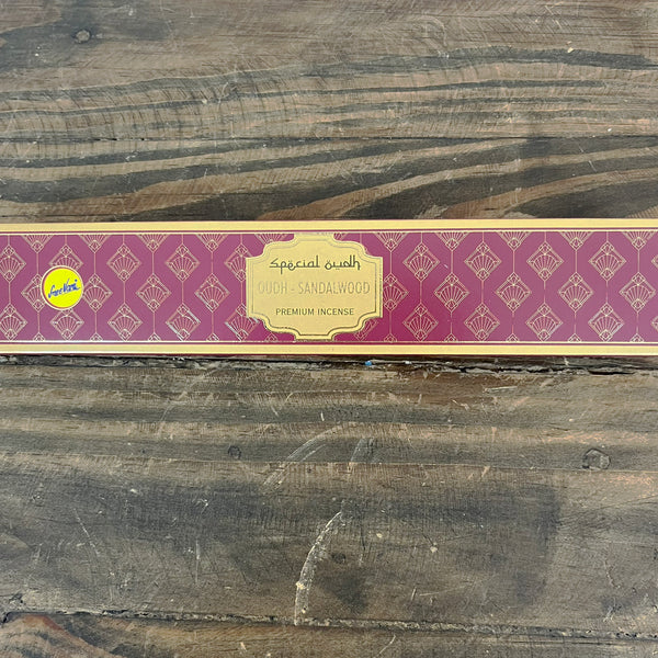 Premium Incense By Sree Vani - Oudh Range - Crystal Geological