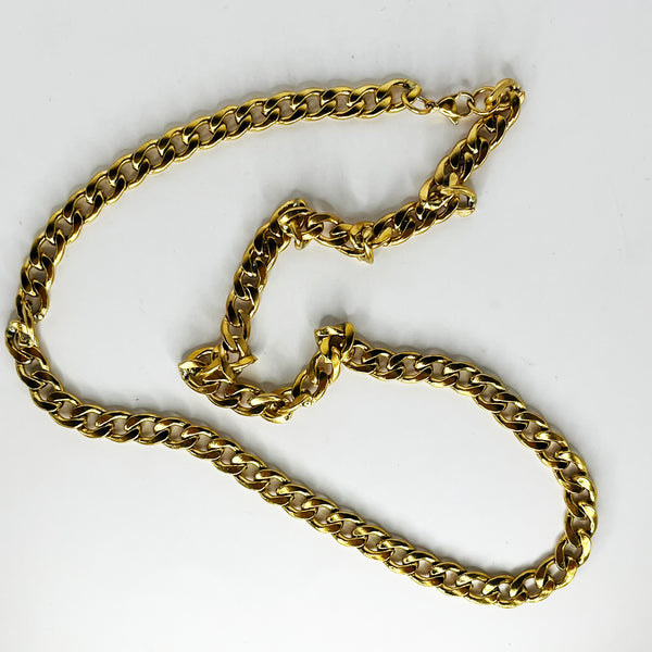Stainless Steel Chain - Gold Assorted