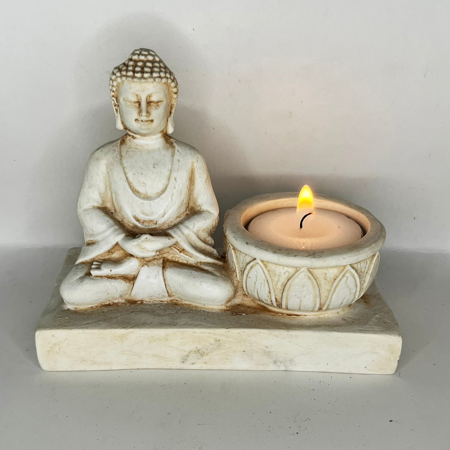 Buddha Tealight Candle Holder - 9cm