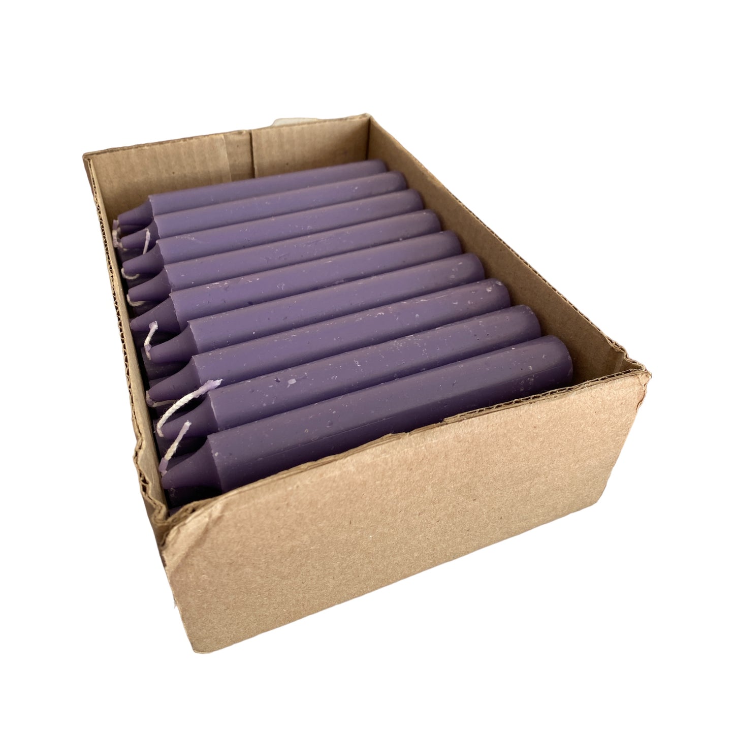 Box of 30 Indigo Candle - Solid- 15cm