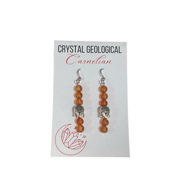 Assorted Carnelian Earring Pair