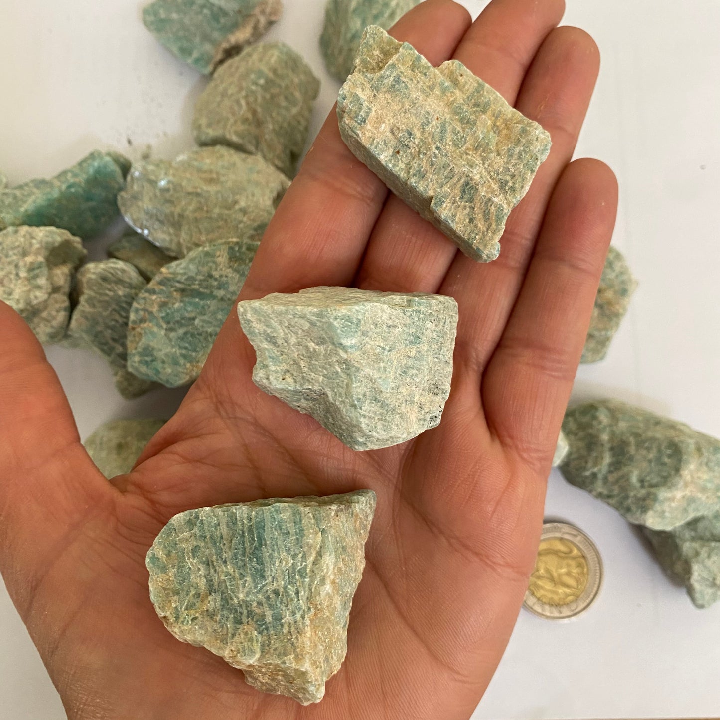 Amazonite Rough - Crystal Geological