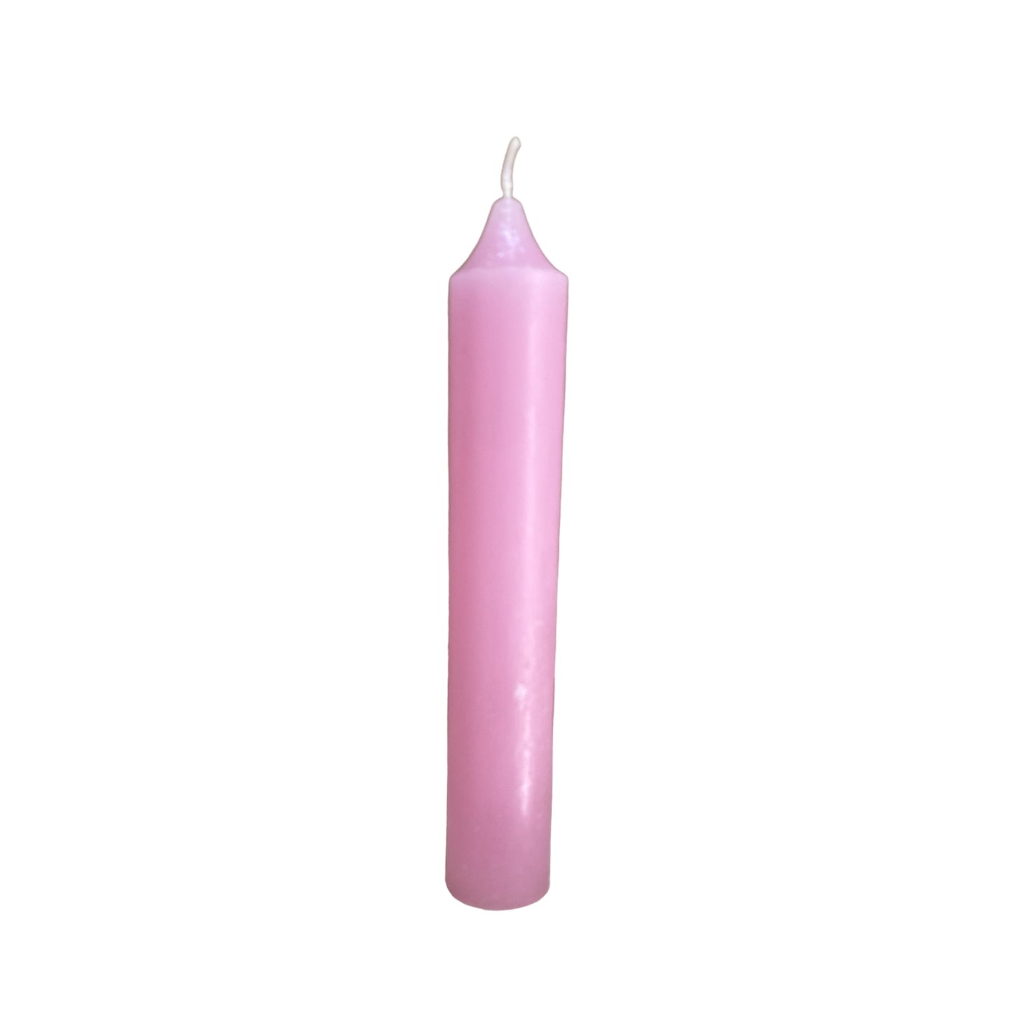 Pink Candle - Solid - 15cm