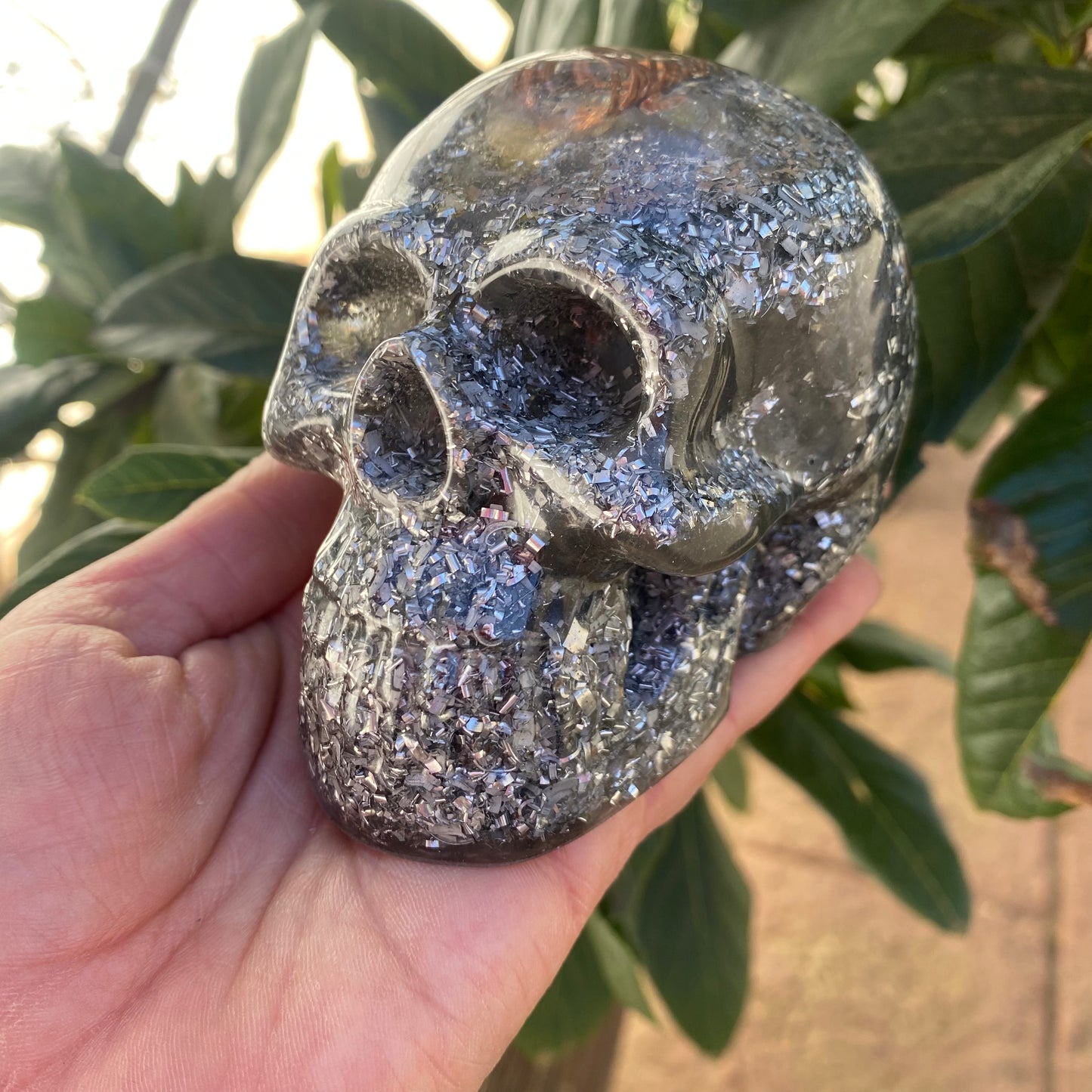 Orgonite Skull - 8cm