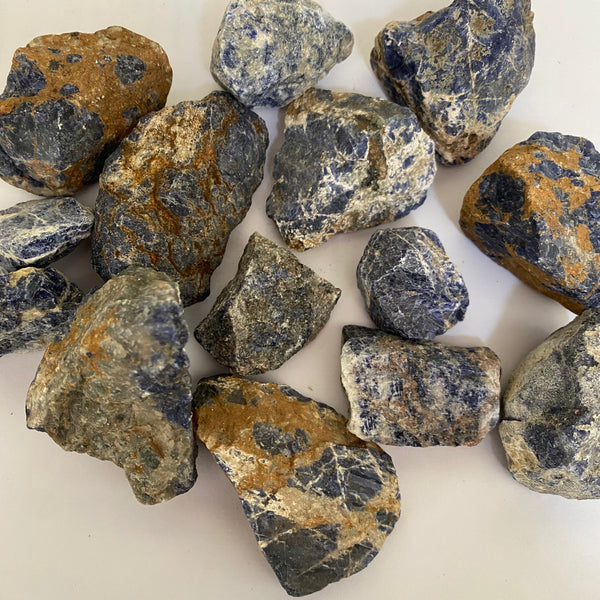Sodalite Rough - Crystal Geological