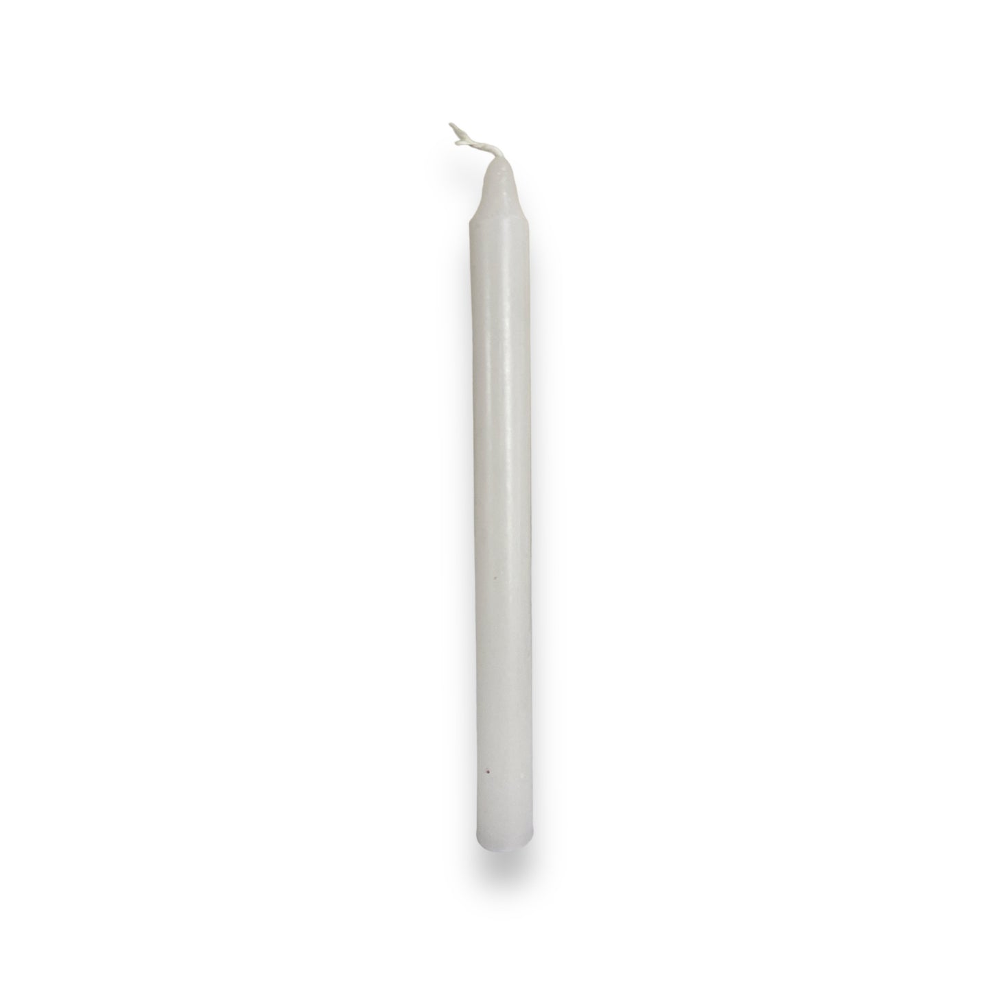 Pack of 10 White Candles - 17cm