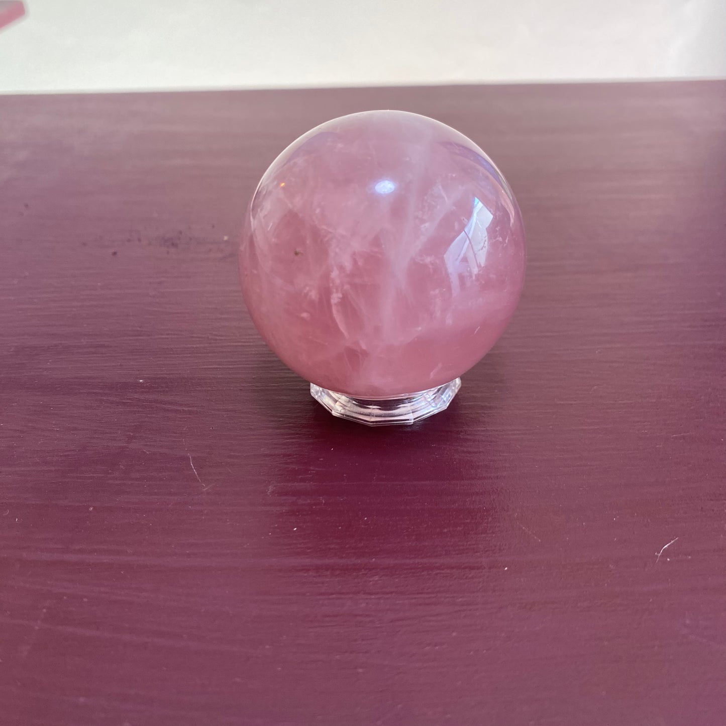 Rose Quartz Sphere (Ball) - 7cm