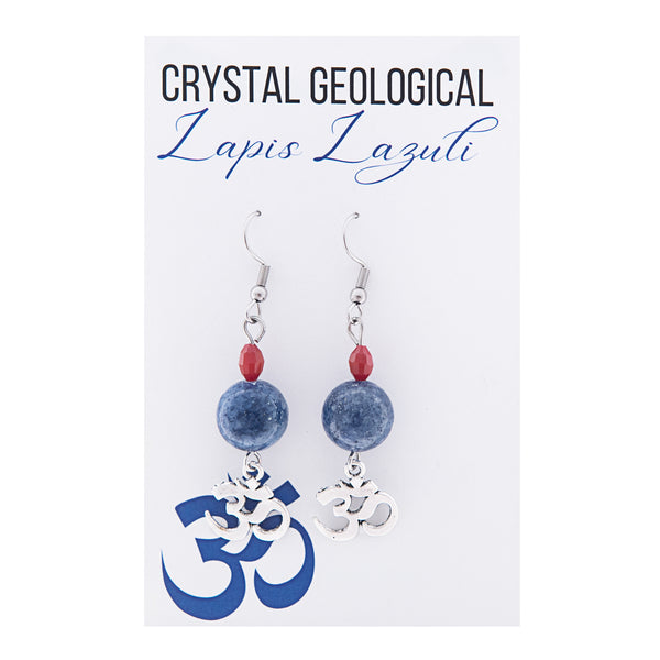 Assorted Lapis Lazuli Earring Pair - Crystal Geological