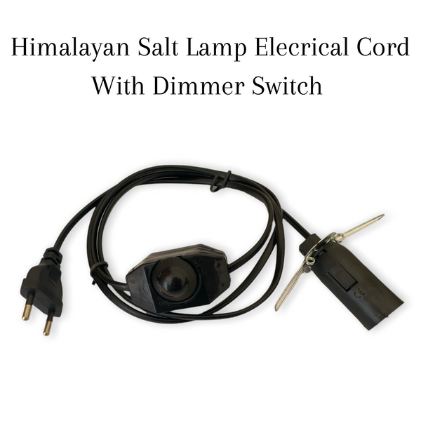 Himalayan Salt Lamp Cord - Dimmer Switch - Crystal Geological
