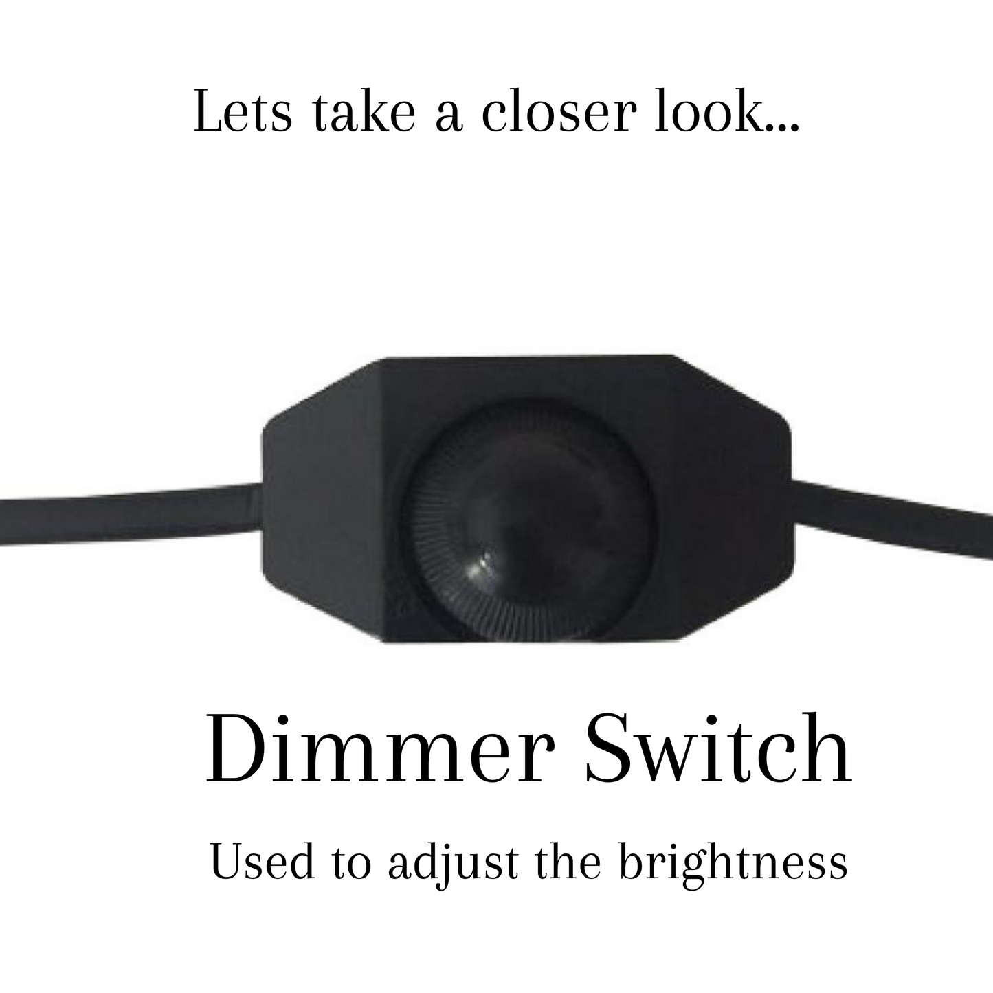 Himalayan Salt Lamp Cord - Dimmer Switch