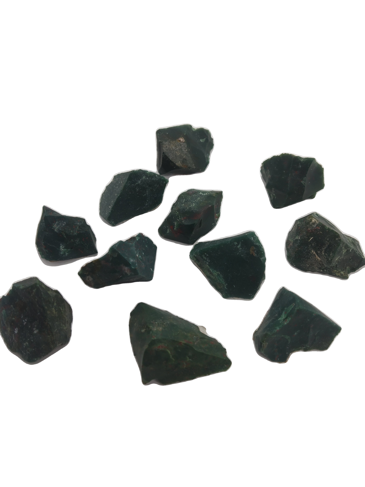 Bloodstone Rough pieces - Crystal Geological