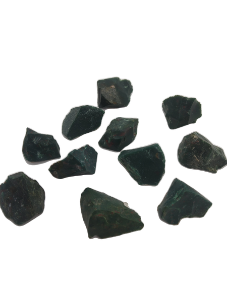 Bloodstone Rough pieces - Crystal Geological