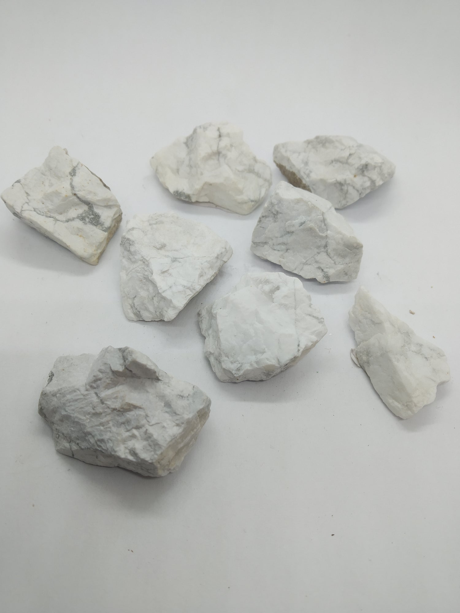Howlite Rough - Crystal Geological