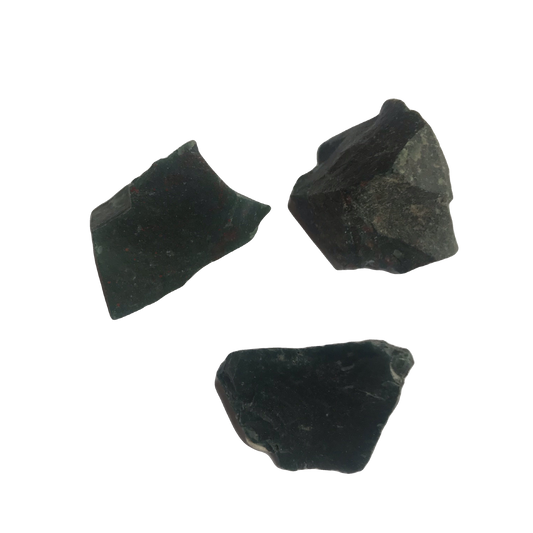 Bloodstone Rough pieces - Crystal Geological