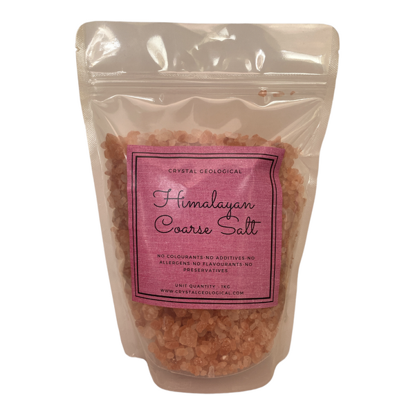 Himalayan Salt - Coarse - Crystal Geological