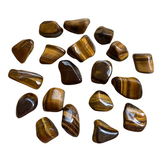 Tiger Eye Large Tumble - Crystal Geological