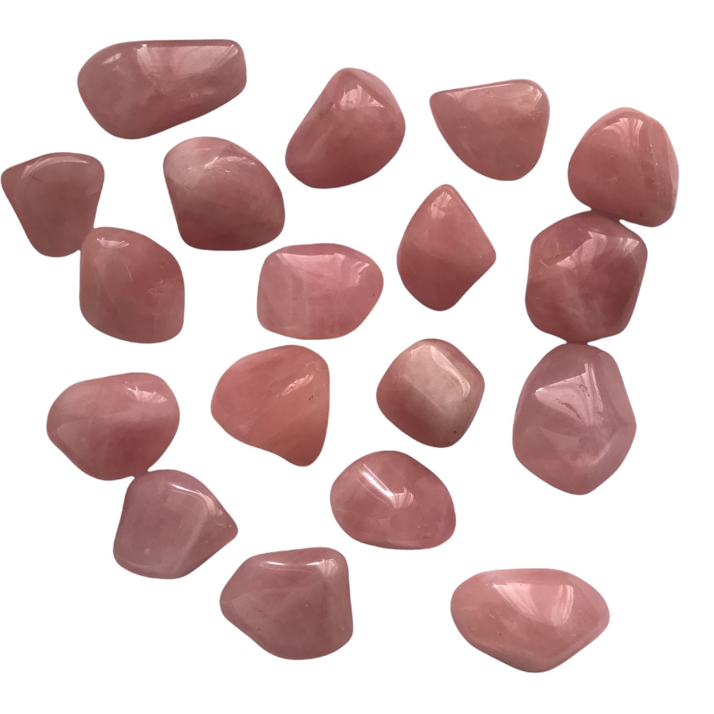 Rose Quartz tumble stone - Crystal Geological