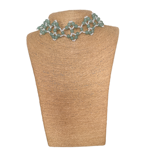 Green Adventurine Choker Necklace