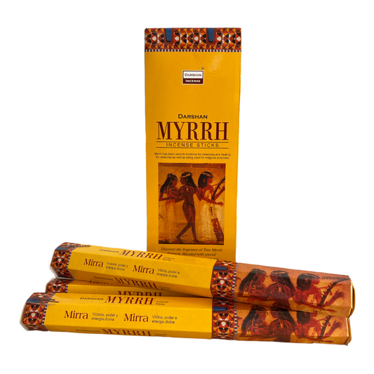 Myrrh Incense - box of 6 tubes