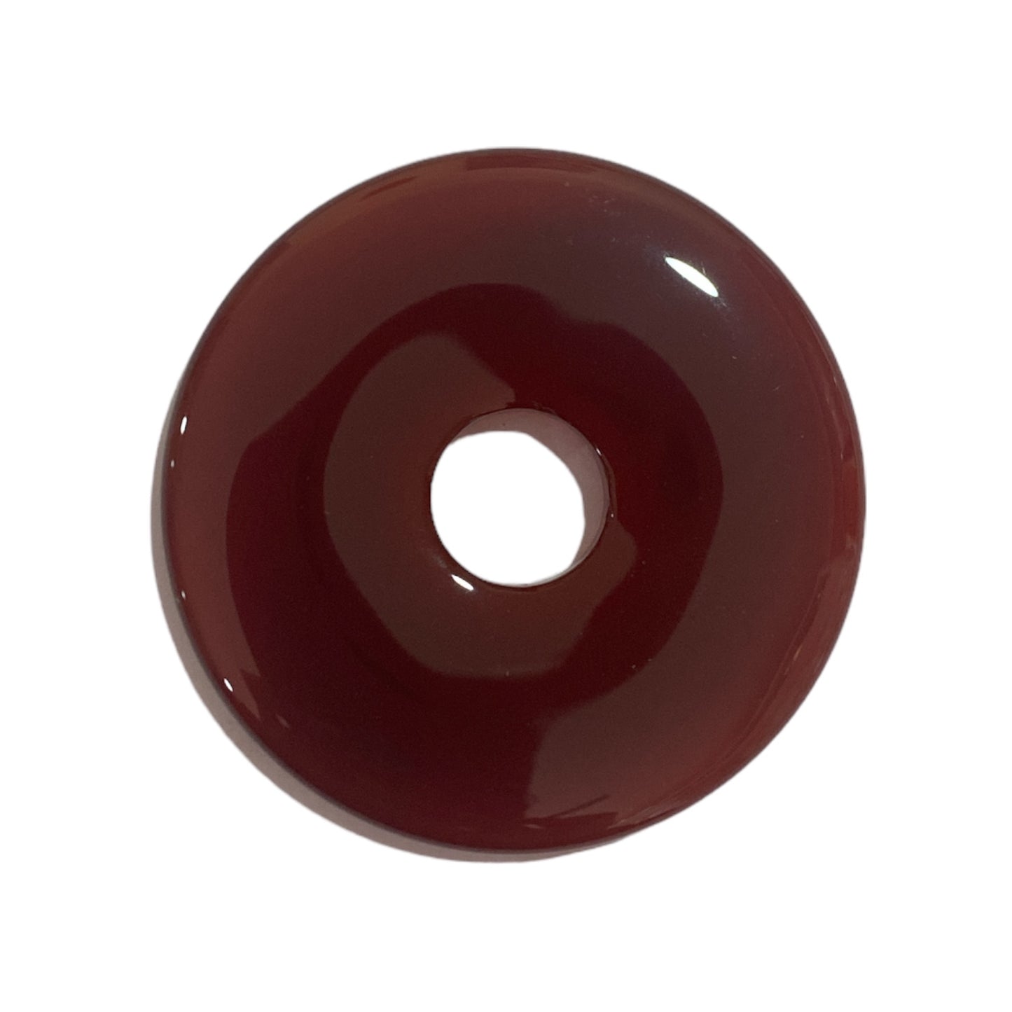 Carnelian Donut (Pi Stone) - 5cm