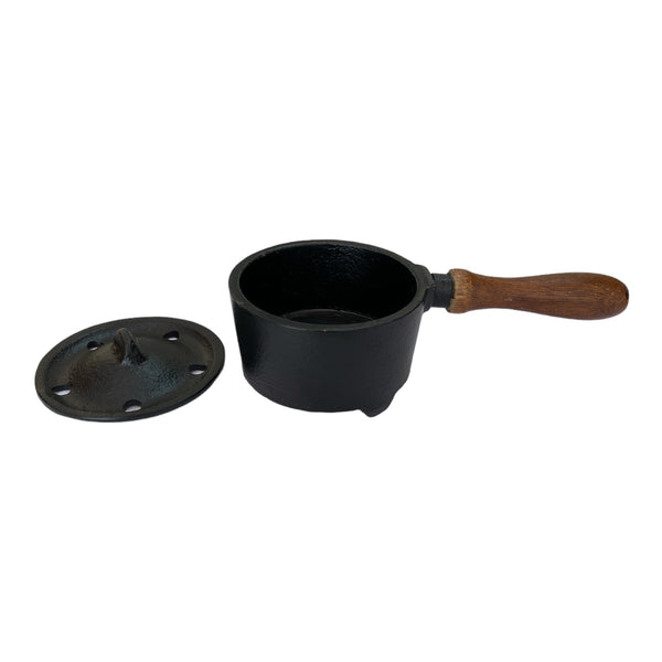 Cast Iron Cauldron - Handheld - Crystal Geological