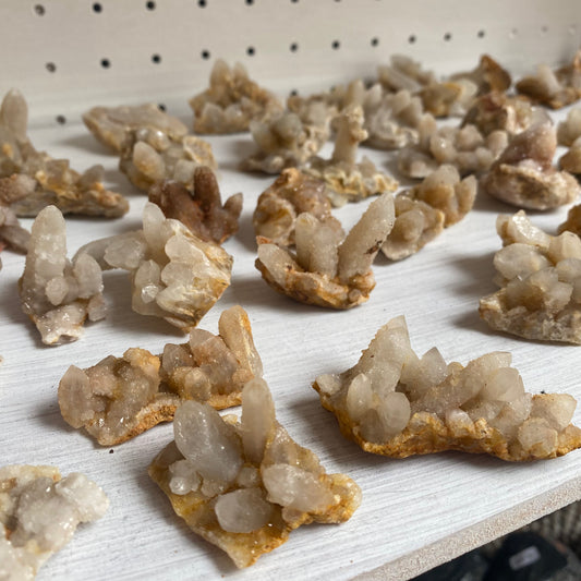 Lucky Pick - Spirit Quartz Pointer or Cluster - Crystal Geological