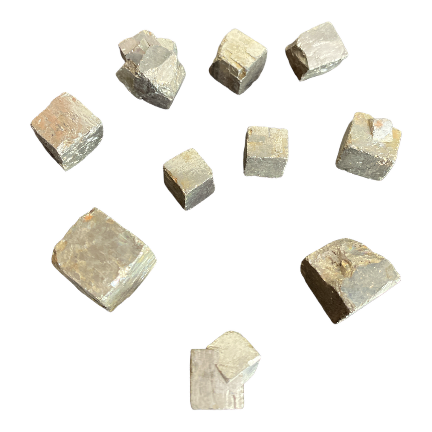 Pyrite Small Cube - 1cm