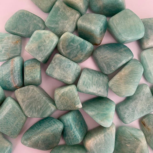 Amazonite Tumble - Crystal Geological