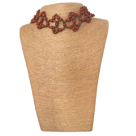 Red Jasper Choker Necklace