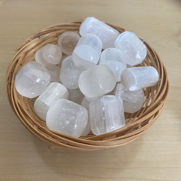Selenite Tumble - Crystal Geological