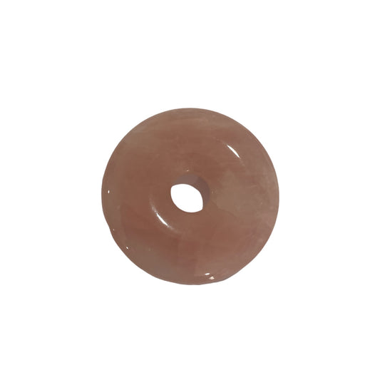 Rose Quartz Donut (Pi Stone) - 3,5cm