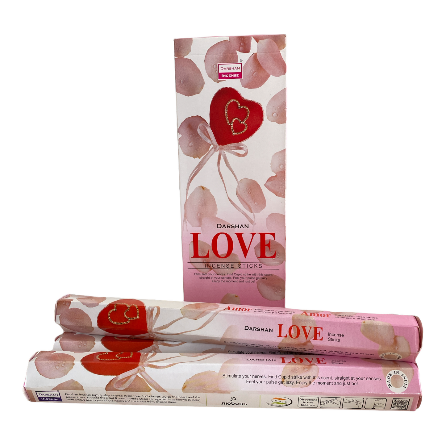 Love Incense - Box of 6 Tubes