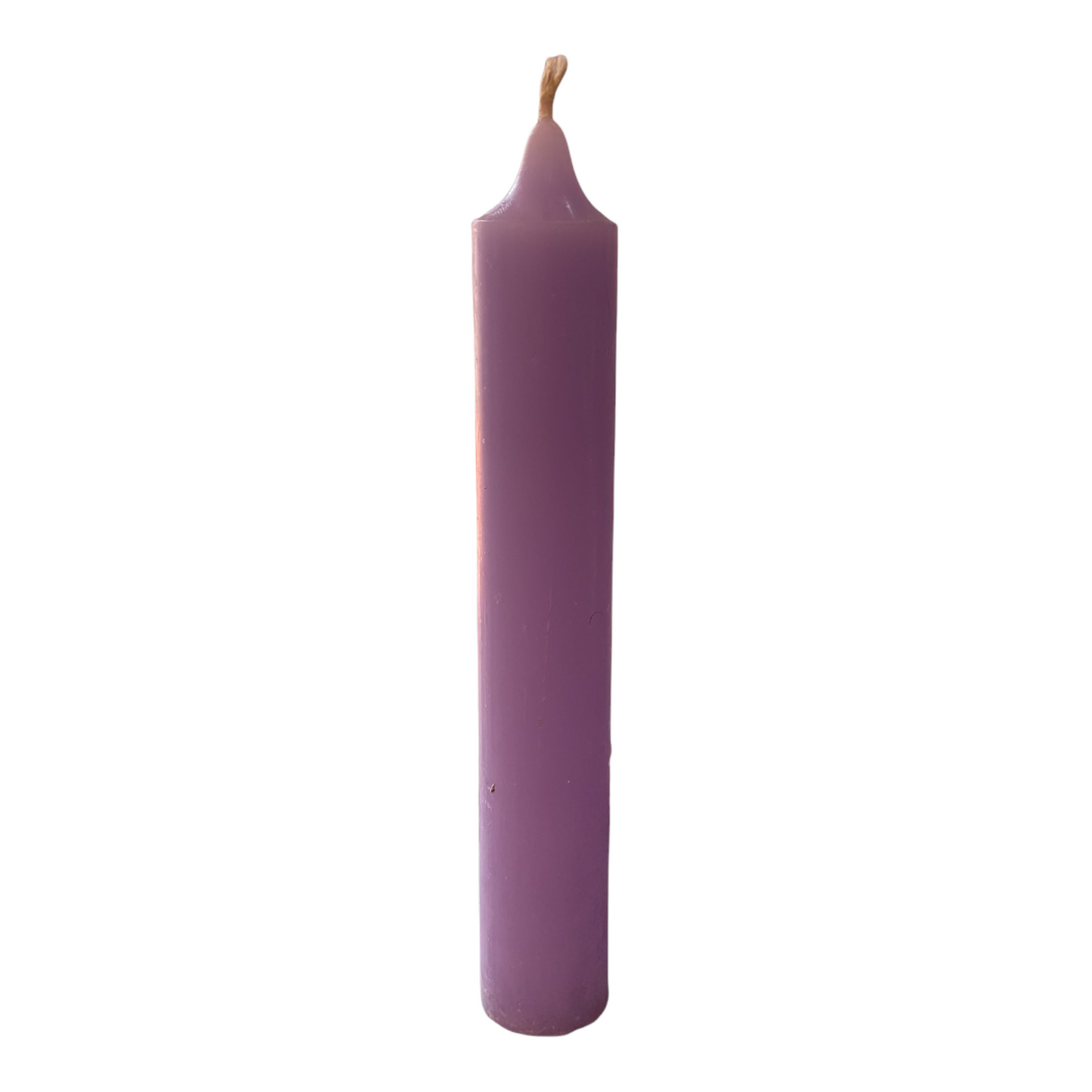 Purple Candle - Solid - 14cm