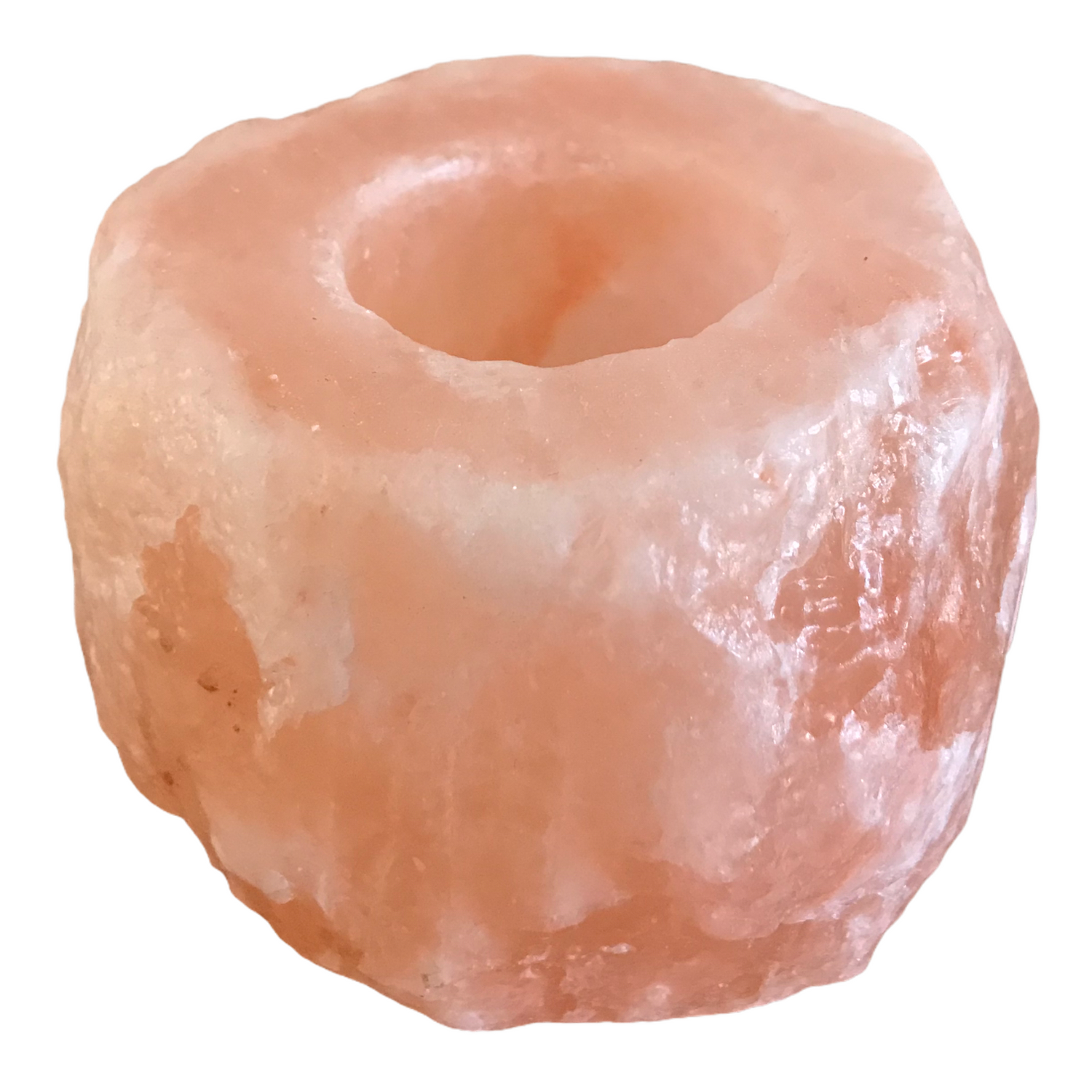 Himalayan Salt Candle Holder - Crystal Geological