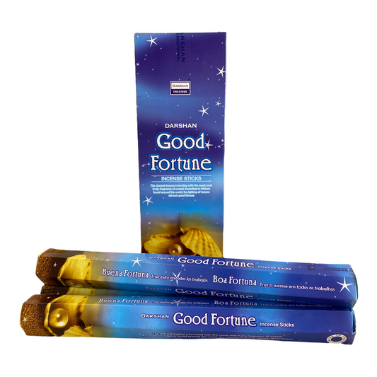 Good Fortune Incense - box of 6 tubes